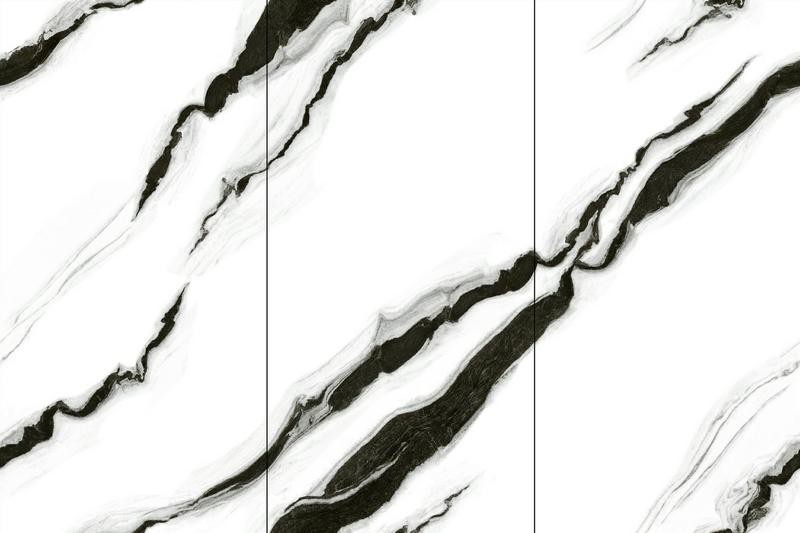 Non-Slip Polished Glazed Porcelain Tiles And Carrara White 900x1800x9mm Interior Floor And Wall Tile For Decoration And Office