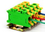 USLKG Modular Din Rail Earth Grounding Wire Terminal Block Cable Crimp