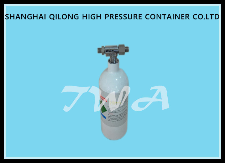 DOT 1.08L High Pressure Aluminum Alloy Gas Cylinder Safety Gas Cylinder for Use CO2 Beverage