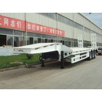 Buy cheap 40 ton low bed Semi-trailer with tri-axle product