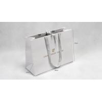 Buy cheap White Personalized Paper Bags High End Glasses Shopping Paper Bags product