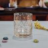 Buy cheap Hot sale lead-free crystal drinking tumbler glass with customized decal from wholesalers