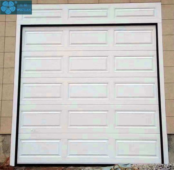 Buy cheap White IP55 430mm Panel Residential Sectional Garage Door from wholesalers