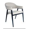 Buy cheap Fabric Upholstered Dining Chair Livingroom Chair Leisure Chair Armrest Chair from wholesalers