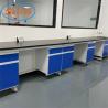 Buy cheap Corrosion Resistant Lab Bench Table Steel Wood Material Waterproof from wholesalers
