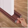 Buy cheap 95cm Anti Cold PU Leather Door Bottom Draft Stopper Soundproof from wholesalers