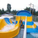 360 Guests/Hr Children Water Slide Trumpet Fibreglass Water Slides