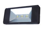 Black 150w Gas Station Led Canopy Light Low Power Consumption