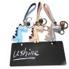 Buy cheap Printing Logo Horse Leather Keychain , 4.5CM Personalised Animal Keyrings from wholesalers