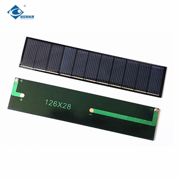 Quality 0.5W 5.5V Lightweight Silicon Solar PV Module for mini solar panel ventilateur charger ZW-12628 for sale