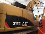 12T weight Used Crawler Excavator Caterpillar 312D C4.2 engine with Original
