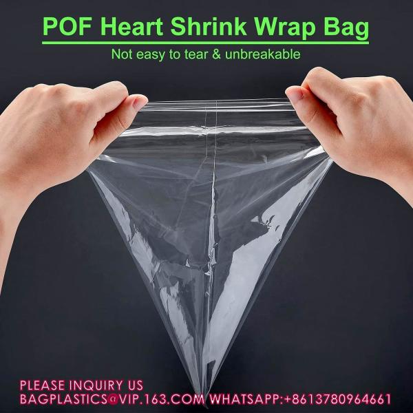 Buy cheap Sustainable Heat Shrink Wrap Bags POF Heat Shrink Wrap For Homemade DIY Packaging Soap Candle Bath from wholesalers