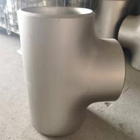 Buy cheap Reliable Connection Butt Weld Equal Tee Black Painting Included product