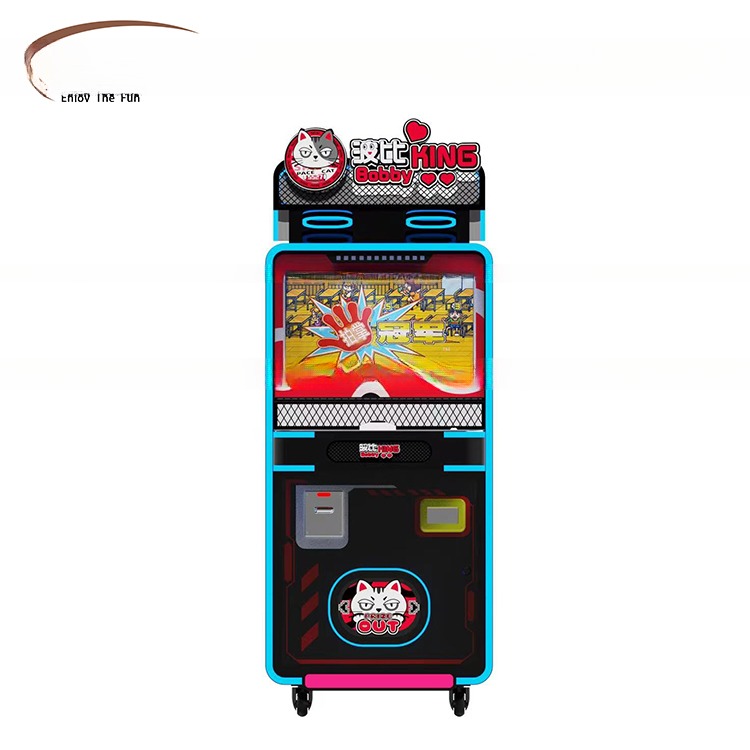 King Bobby Ticket Redemption Game Machine Finger Guessing Games Coin Operated