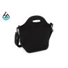 Buy cheap Black 4 Mm Boys Neoprene Lunch Bag With Shoulder Strap Neoprene Cooler Bag from wholesalers