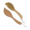 Buy cheap Leaf Shape Head Bamboo Bath Body Brush Natural Bristle Brushes from wholesalers