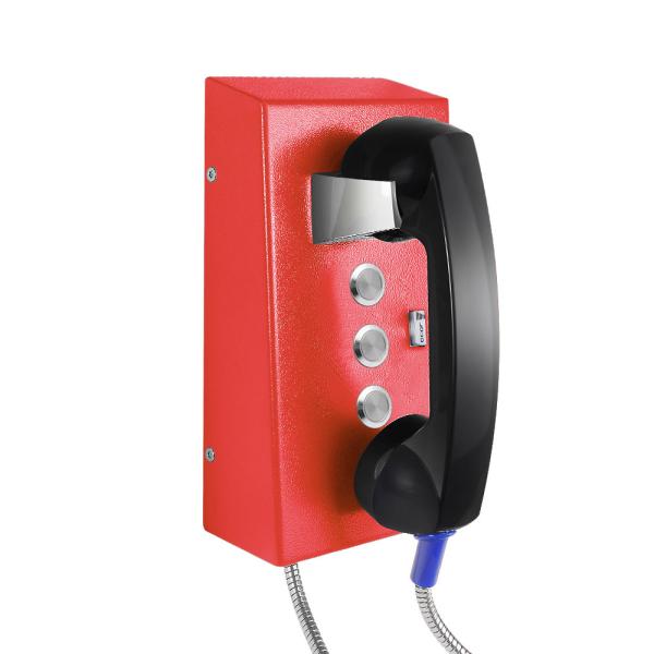 Buy cheap Three Speed Dial Buttons Vandal Resistant Telephone Emergency Call For Prison / Hospital / Airport from wholesalers