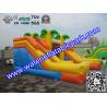 Buy cheap Tropical Tree Inflatable Bouncy Castle / Childrens Commercial Jumping Castles from wholesalers