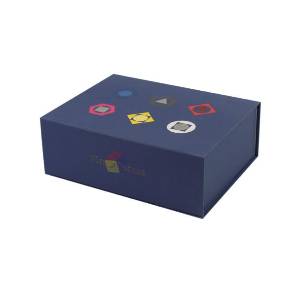 Buy cheap Collapsible Folding Rigid Cardboard Packaging Gift Magnetic Closure Paper Box Custom logo Printed from wholesalers