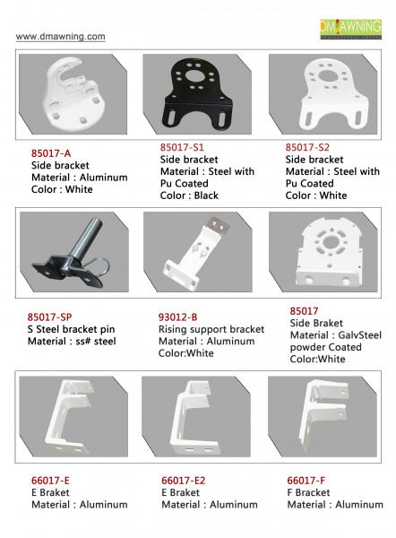 Telescopic awning bracket, accessories, awning components, high-quality awning accessories wholesale
