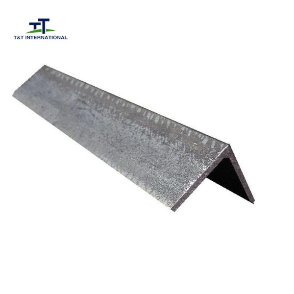Buy cheap House Building L Shaped Steel Bar , Bright Steel Angle High Structural Stability from wholesalers