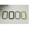 Buy cheap Bag Iron Wire Smooth Shiny Gunmetal 38 MM Square Buckle Ring with Hanging Plating from wholesalers