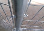 ISO9001 2001 Round Post 5mm Welded Roll Top Fencing