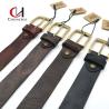 Buy cheap Chenverge Black Genuine Leather Belt Width 38mm With Copper Pin Buckle from wholesalers
