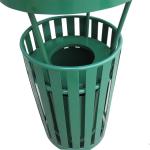 ISO18000 Certificate Modern 20gal Street Steel Outdoor Trash Can