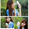 Buy cheap USB charge mini mist cooling air stand fan water spray mist toy fan from wholesalers