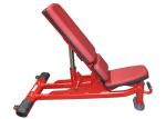 Red Gym Adjustable Dumbbell Bench Machine 106cm Height