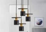 Decoration Led Kitchen Cement Hanging Lamp E27 Restaurant Concrete Resin Pendant