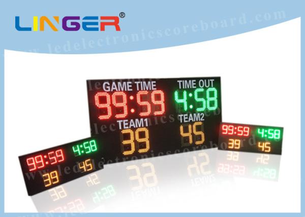 Buy cheap Paintball Sport Electronic Led Scoreboard with Wire Large 6 Red Buttons from wholesalers