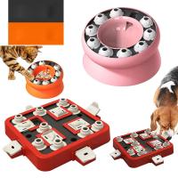 Buy cheap Plastic Pet Slow Food Bowl Pet Slow Eating Bowl Food Dispenser Toy Cat Slow product