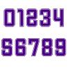 Buy cheap Iron On 10 Inch Letters And Numbers Football Jersey Letters And Numbers from wholesalers