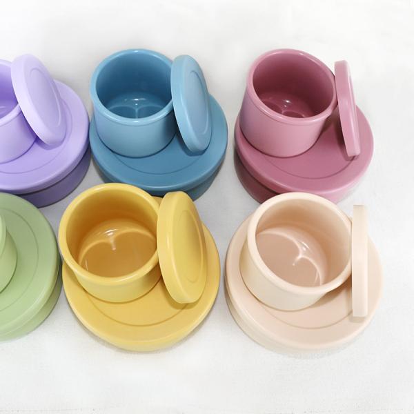 Buy cheap BPA Free Silicone Bowl Set , Silicone Bento Boxes With Customized Logo from wholesalers