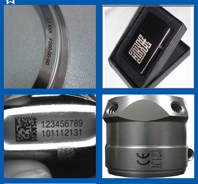 CCD Visual Fiber Laser Marker 20KHz-80KHz Precise Positioning Fiber Marking Machine