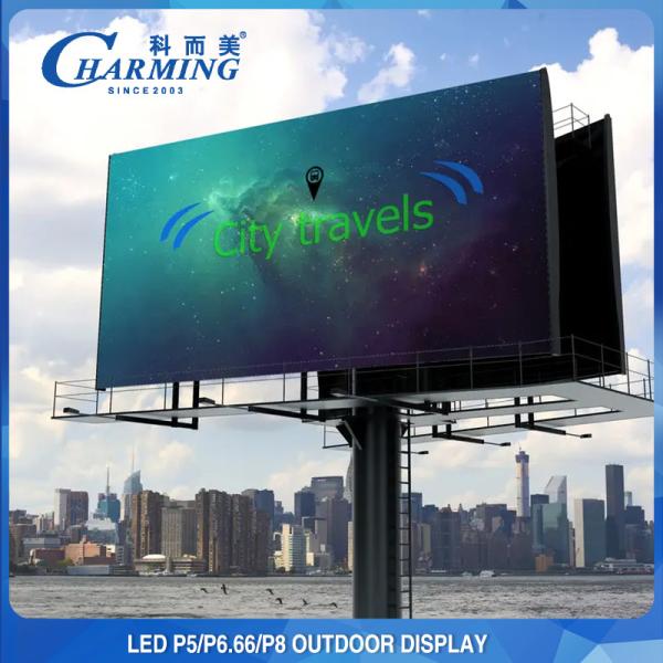 Buy cheap Antiwear IP65 Outdoor Video Wall , LED Display Screen For Advertising Outdoor from wholesalers