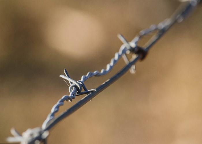 Use Of Prison Walls 12.5 Gauge Double Twisted Galvanized Barbed Wire