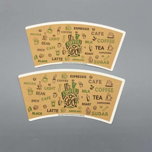 Buy cheap Recyclable Disposable Biodegradable Paper For Making Paper Cup Fan from wholesalers