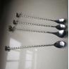 Buy cheap Flat Teardrop Stainless Steel Bar Spoon Endurance Long Handle Drink Use from wholesalers