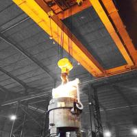 Buy cheap 40m Factory Overhead Crane 75 Ton - 320 Ton Double Girder Bridge Crane product