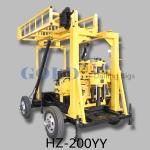water well drilling rig HZ-200YY drill up to 200 meters deep