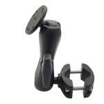 0.15KGS SGS Adjustable Aluminum Ball Mount Handlebar Mounting 1.5in Double Ball