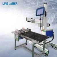 Buy cheap 30W Fiber Laser Marking Machine for Plastic Pipe Invisible Laser Visibility Air Cooling product
