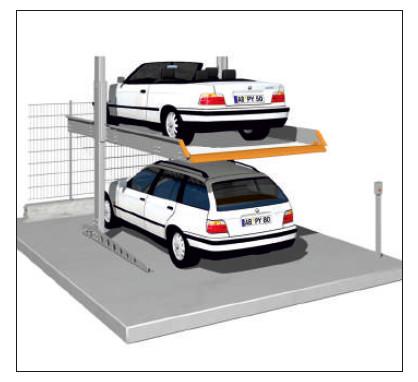 Buy cheap High Durability Double Decker Parking System Hydraulic Car Lift For Maximum Safety from wholesalers