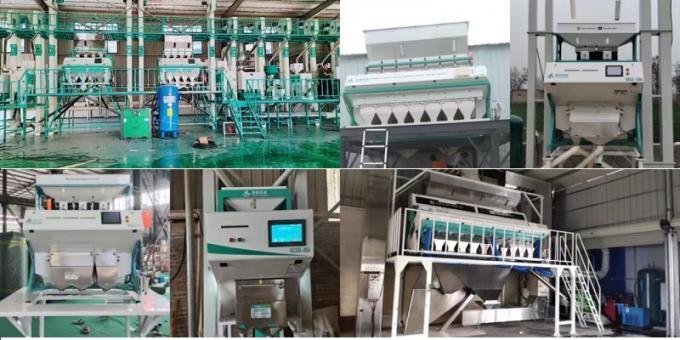 Professional LED Rice Color Sorter Colour Sorting Rice Mill Machine