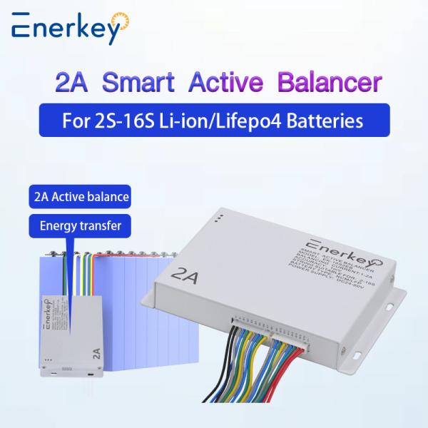 Enerkey 2a Lifepo4 Balancer 2s-16s Lifepo4/Li-ion Battery Energy Transfer