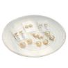 Buy cheap Wholesales ColorDecoration Glass Charger Plate with Electroplating and Spraying color from wholesalers