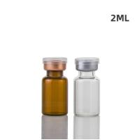 Buy cheap Transparent Medicine Glass Vials 2ml Small Pharmaceutical Bottle product